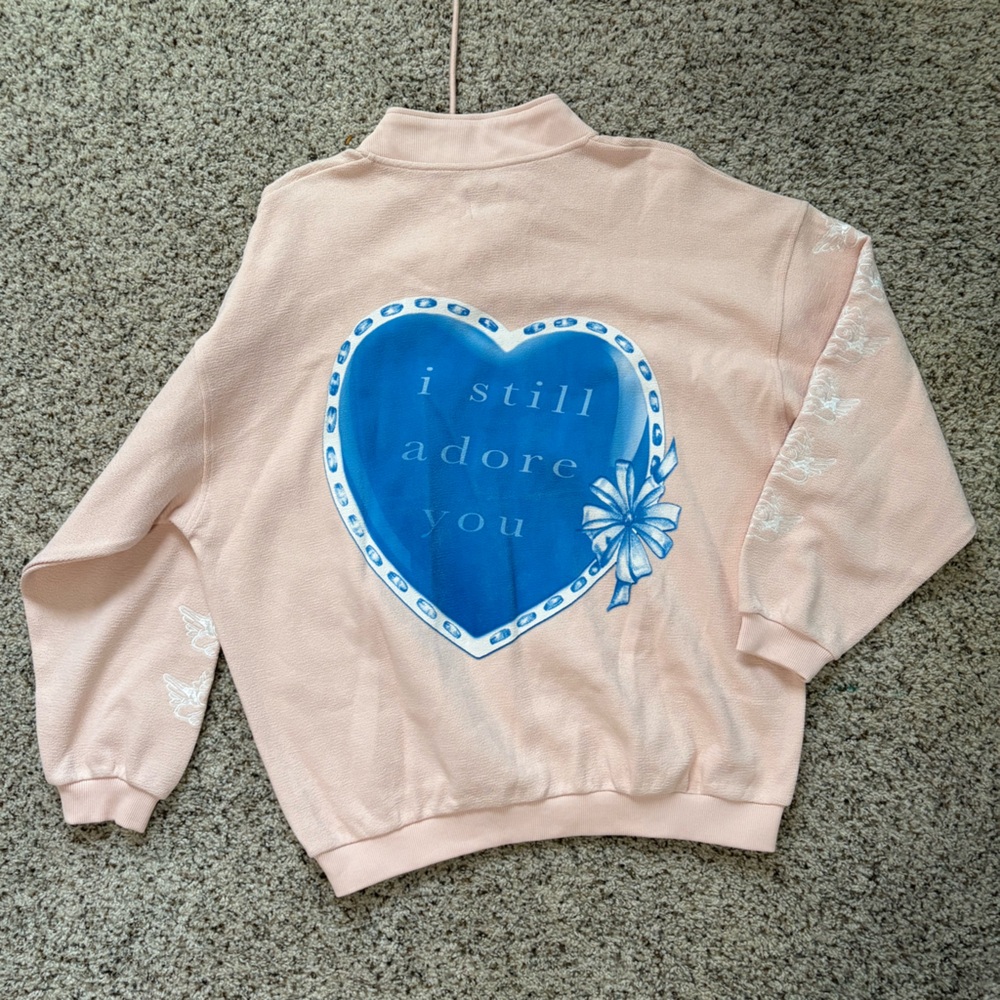 NEW Boys Lie Adore You Henley Crewneck - Picture 2 of 3